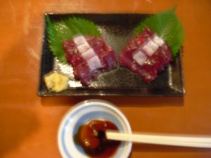 Whale Sashimi